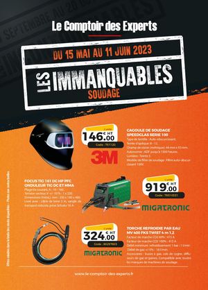 Les immanquables Soudage