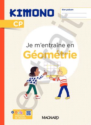 Extrait Kimono Cahier de géométrie CP