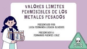 Valores Limites Permisibles 2