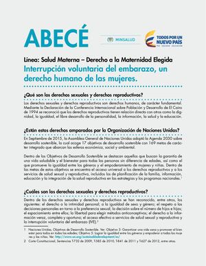Interrupción Voluntaria Del Embarazo, Colombia