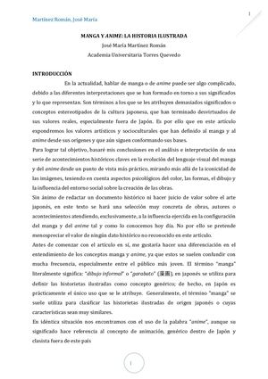 MANGA Y ANIME: LA HISTORIA ILUSTRADA