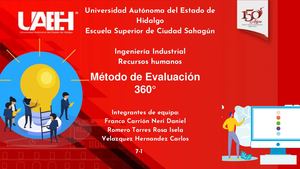 Método De Evaluación 360°