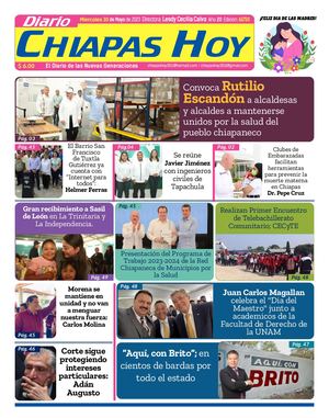 Chiapas Hoy 10 Mayo 2023