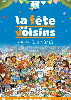 Affiche La Fête Des Voisins 2023