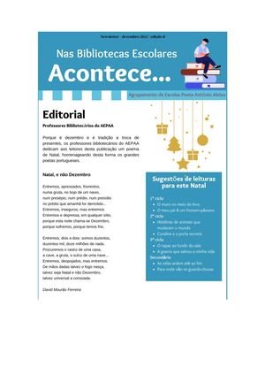 Newsletter Dezembro 22