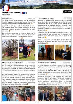Pref Actu #18 Avril 2023