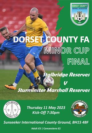 Minor Cup Cup Final Programme