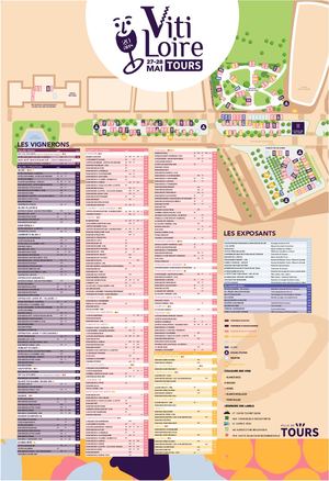 Plan Et Exposants Vitiloire 2023