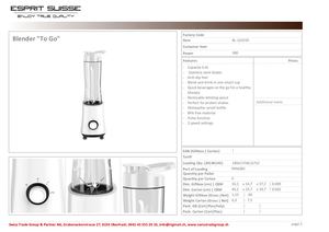 Esprit Suisse Enjoy The True Quality