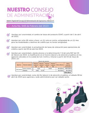 Nuestro Consejo De Administración Ed 41