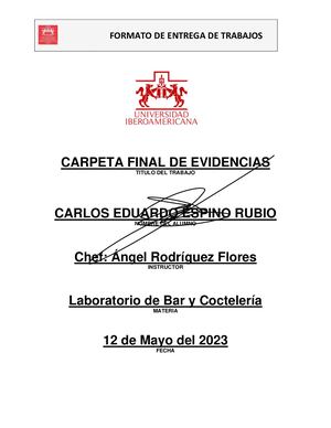 Carpeta Final De Evidencias Carlos Eduardo Espino Rubio