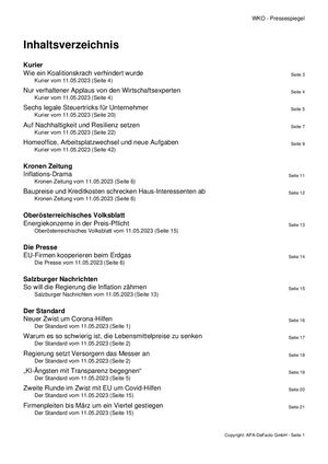 20230511 Pressespiegel