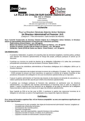 Un Directeur Administratif Et Financier