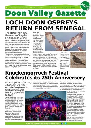 Doon Valley Gazette Issue 31 May June 2023
