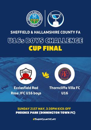 Sheffield & Hallamshire Fa U16s Boys Challenge Cup Final 2023