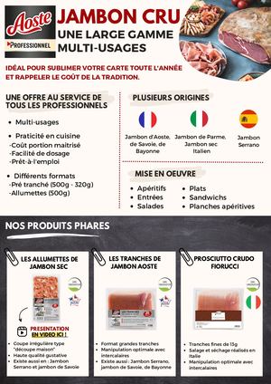 Argumentaire Jambon Cru