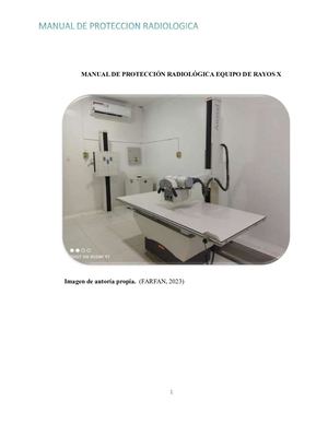 Manual De Protección Radiológica RBRD
