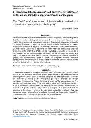 el fenomeno llamado bad bunny