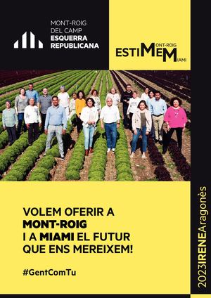 Programa ERC-Acord Municipal 28M