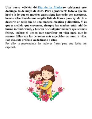 DIA DE LA MADRE