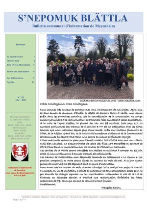 Bulletin communal Mai 2023