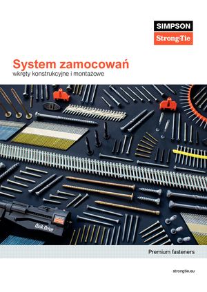 Broszura Simpson Etanco Łączniki