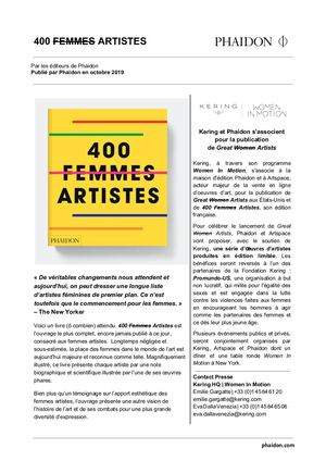 400 Femmes Artistes 9781838660031 CP