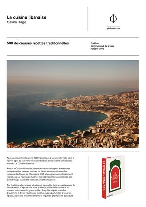 La Cuisine Libanaise DP 9780714866734