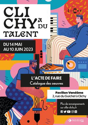 Livret exposition Clichy a du Talent 2023