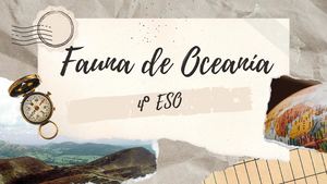 Fauna Oceanía