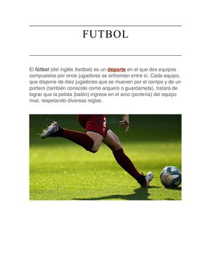 Historia Del Futbol William Y Faiber