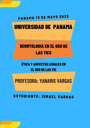 ÉTica Y Aspectos Legales En El Uso De Las Tic