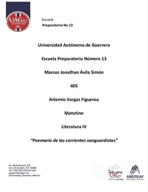 Corrientes Vanguardistas