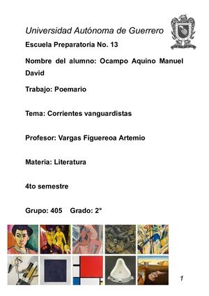 Poemario Ocampo Aquino Manuel David