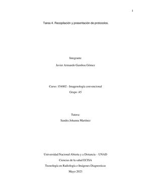 Recopilación Y Presentación De Protocolos Cráneo, Cara