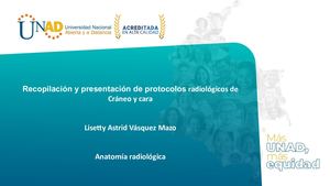 Protocolos Radiológicos De Cráneo Y Cara