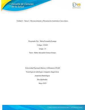 TAREA 4 Anatomía Radiológica