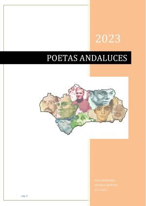 Trabajo Andalucia Cantada Por Poetas (2) Pdf
