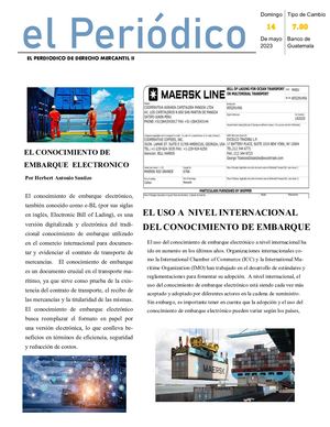 Conocimiento De Embarque