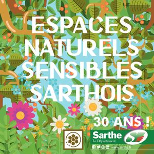 Espaces naturels sensibles sarthois 30 ans !