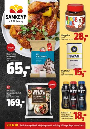 Samkeyp tilboðsblað vika 20 2023