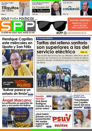 Solo Para Políticos 132