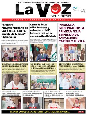 La Voz del Sureste 15 05 2023
