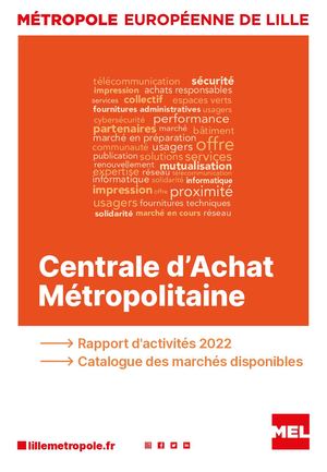 Centrale Achat Métropolitaine - Rapport d'activités 2022