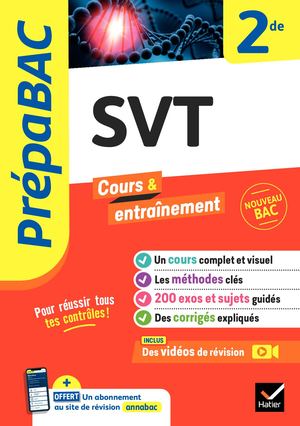 Prépabac SVT 2de