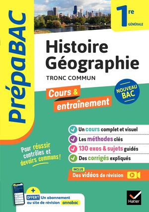 Prépabac Histoire-Géographie 1re générale