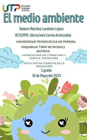 Cartilla El Medio Ambiente