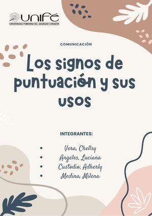 Manual De Los Signos De Puntuación (1)