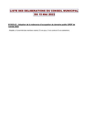 CM20230515 Deliberations