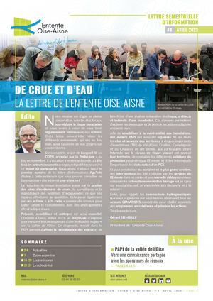 Lettre d'info Crue et d'Eau n°8 -  Avril 2023